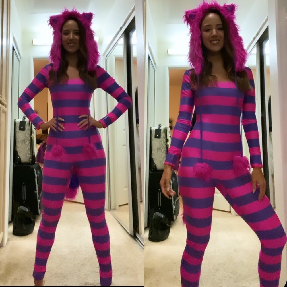 Cheshire Cat Bodysuit Halloween Costume